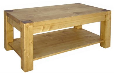 Table Basse rectangulaire 2 plateaux