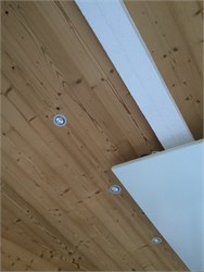 Plafond en Lambris et Spots intégrés